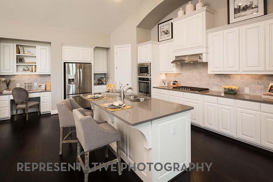 Furnished interior view inside a new home in Sandbrock Ranch, Aubrey (Image 13).