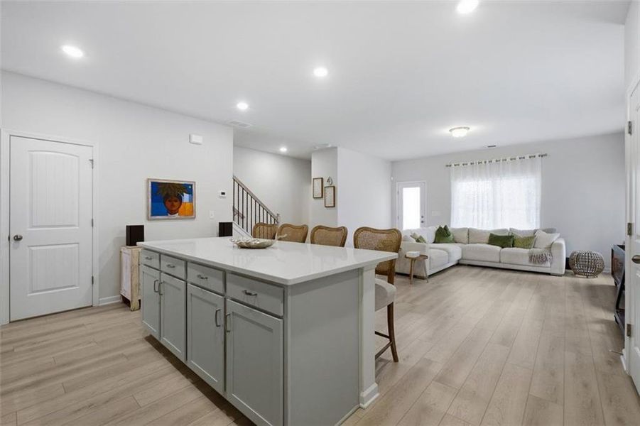 Furnished interior view inside a new home in , Sugar Hill (Image 9).
