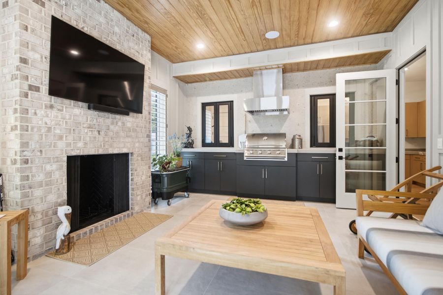 Furnished interior view inside a new home in , Mount Pleasant (Image 11).