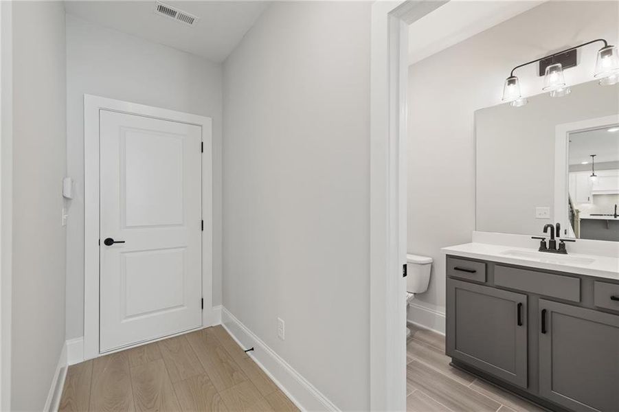 Furnished interior view inside a new home in Oak Valley Estates, Marietta (Image 38).