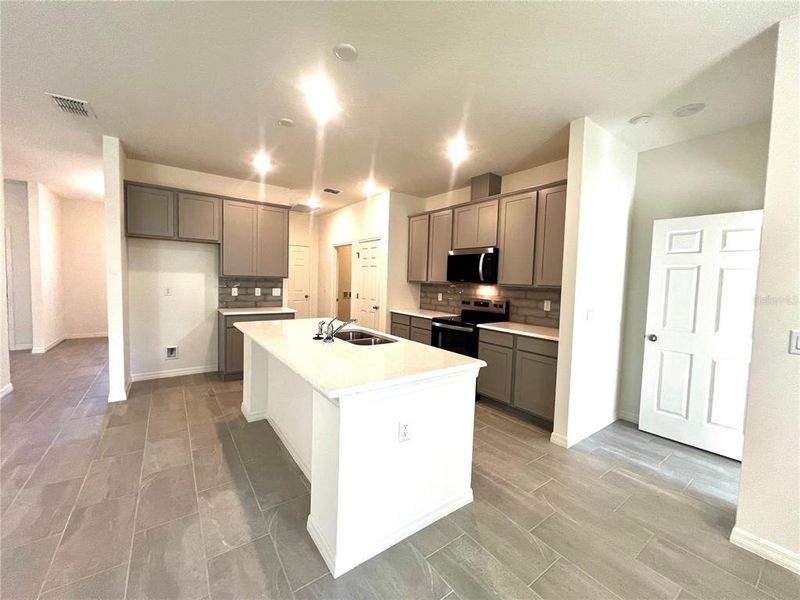 Furnished interior view inside a new home in Palm Coast: Cornerstone Collection, Palm Coast (Image 8).