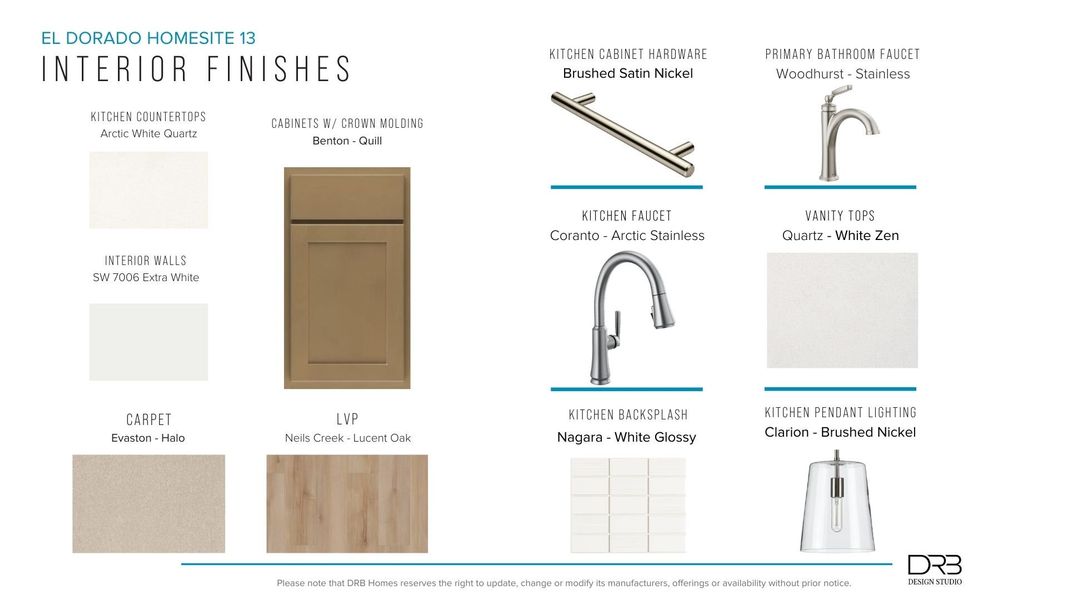 Furnished interior view inside a new home in El Dorado, Spartanburg (Image 28).