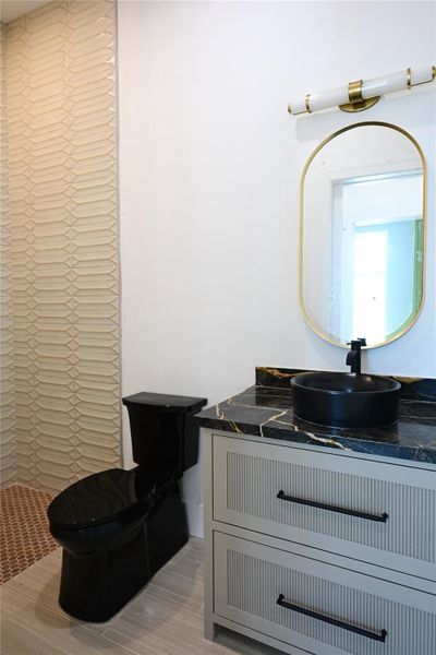 Full powder bathroom w/ shower. (5th bath) Full powder bathroom w/ shower. (5th bath)