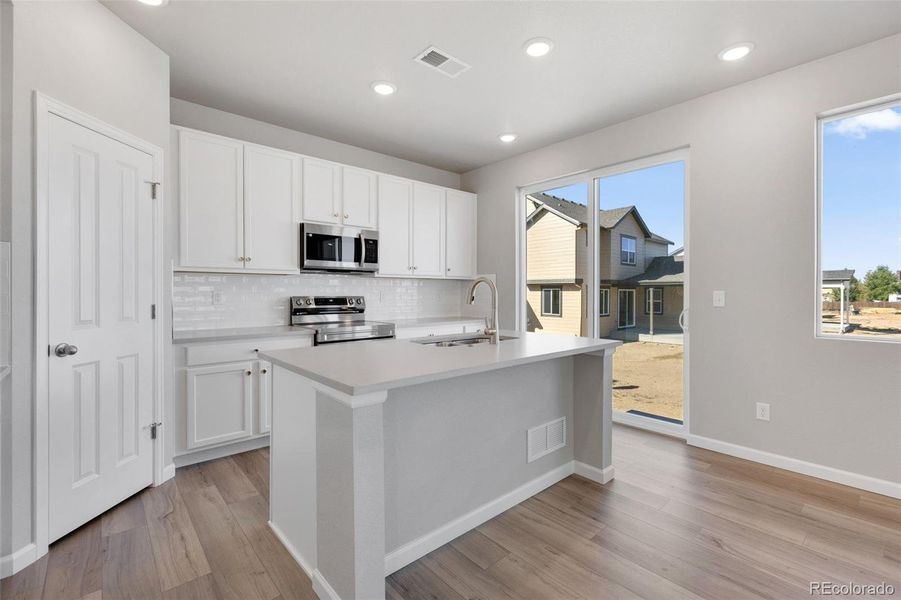 Furnished interior view inside a new home in Cherry Meadows, Brighton (Image 9).