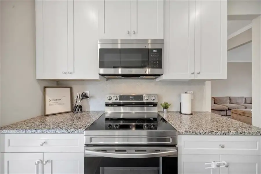 Furnished interior view inside a new home in Traditions at Cedarcrest, Dallas (Image 16).