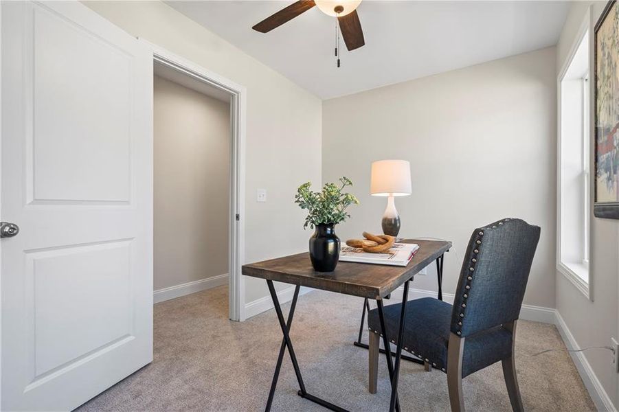 Furnished interior view inside a new home in , Gainesville (Image 42).