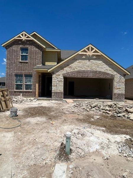 In-progress construction of a new home in Liberty Pointe, Gainesville, TX (Image 5). In-progress construction of a new home in Liberty Pointe, Gainesville, TX (Image 5).