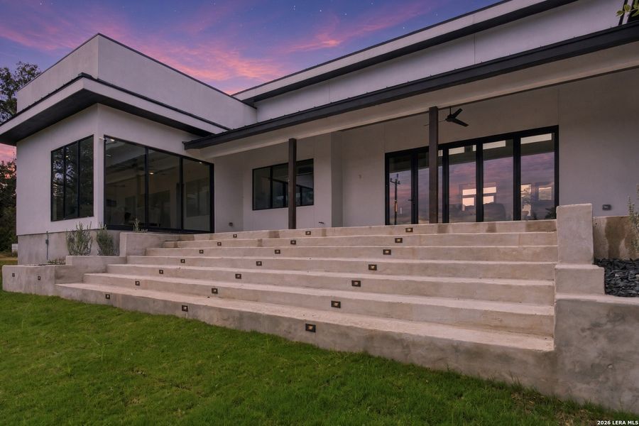 Exterior details and patio area of a home in , San Antonio (Image 3).