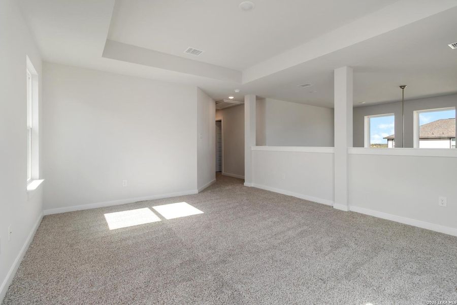 Spacious, unfurnished interior of a new home in Katzer Ranch, Converse (Image 19). Spacious, unfurnished interior of a new home in Katzer Ranch, Converse (Image 19).