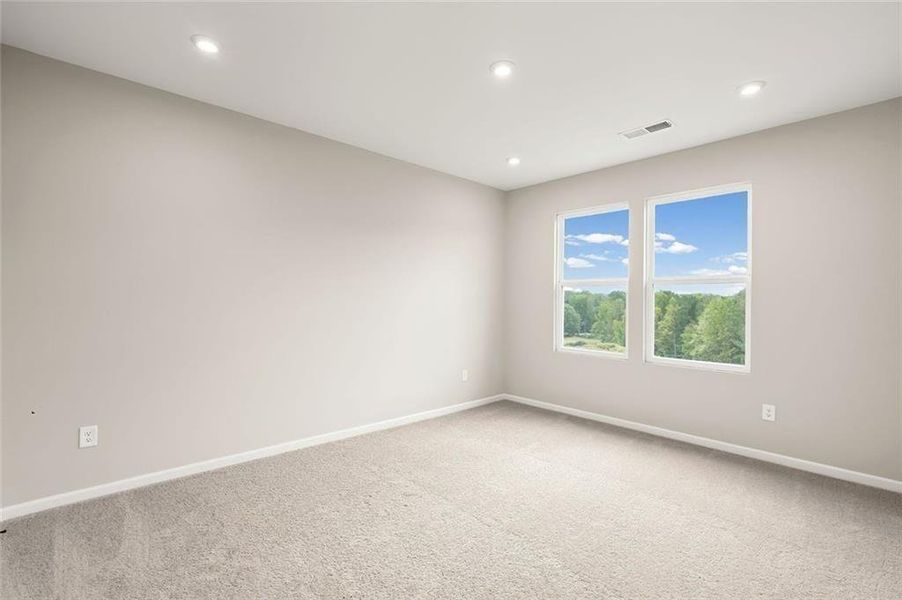 Spacious, unfurnished interior of a new home in Villas at Gold Creek, Dawsonville (Image 34).