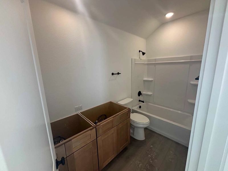 Bathroom 2 Construction Progress