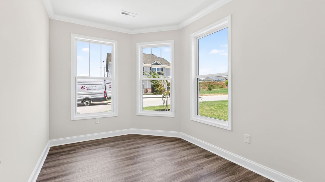 Spacious, unfurnished interior of a new home in The Townes at Stonecrest, Hendersonville (Image 18).
