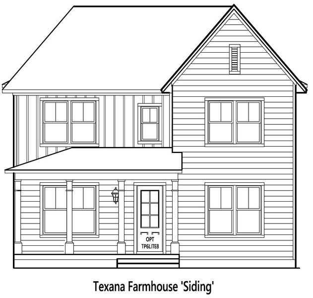 Representative rendering of the exterior for the Hickory by Cambridge Homes (Image 9).
