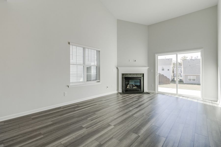 Spacious, unfurnished interior of a new home in The Falls, Blythewood (Image 18).