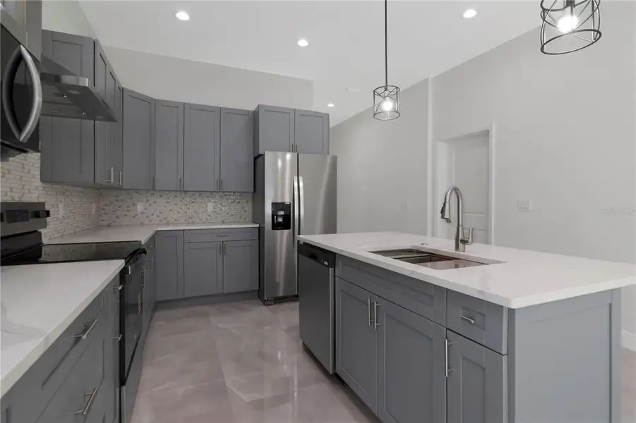 Furnished interior view inside a new home in , Tampa (Image 16).