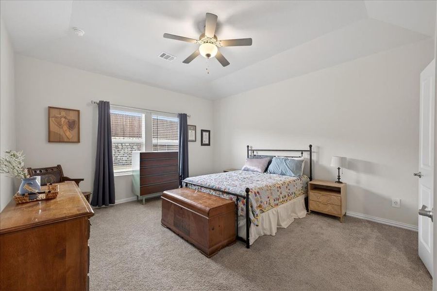 Furnished interior view inside a new home in Tesoro at Chisholm Trail Ranch, Crowley (Image 14).
