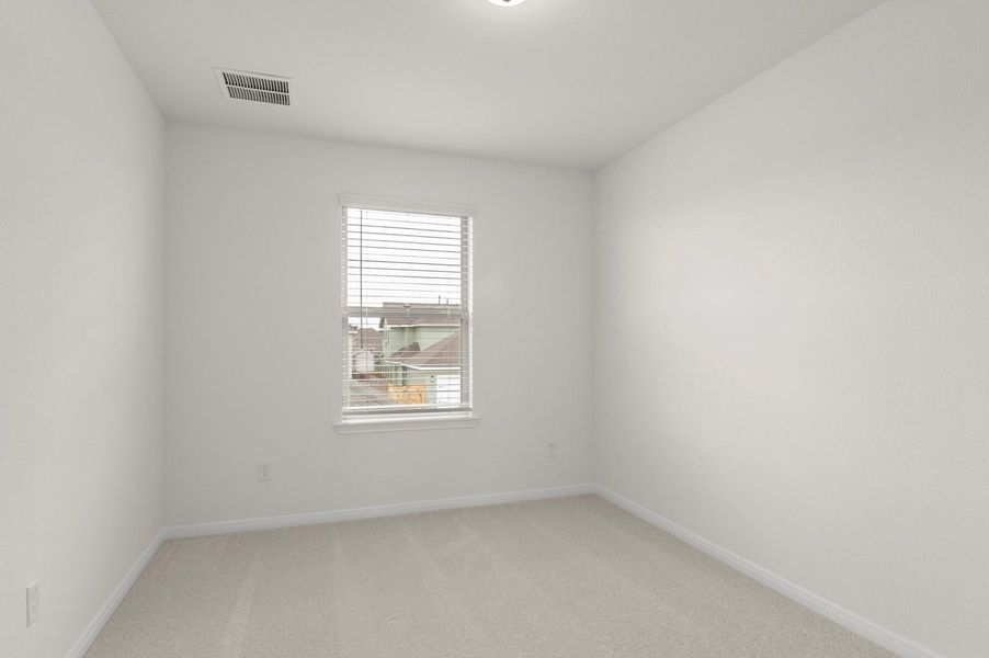 Spacious, unfurnished interior of a new home in Blanco Vista, San Marcos (Image 20). Spacious, unfurnished interior of a new home in Blanco Vista, San Marcos (Image 20).