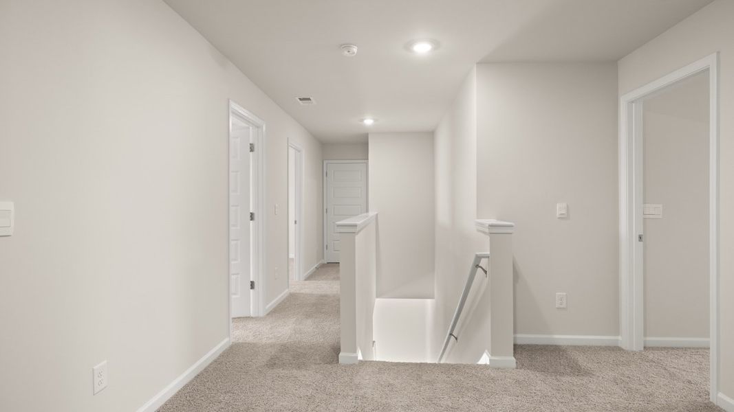 Representative unfurnished interior of a home built from the Galen by D.R. Horton in Fox Crossing, Griffin (Image 25).