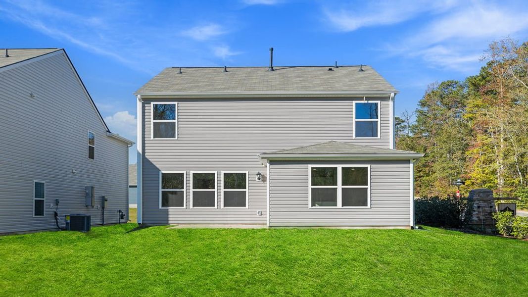 Exterior details and patio area of a home in Durbin Meadows, Fountain Inn (Image 3).