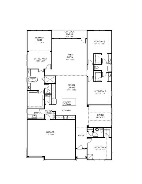 Floor Plan Main Level