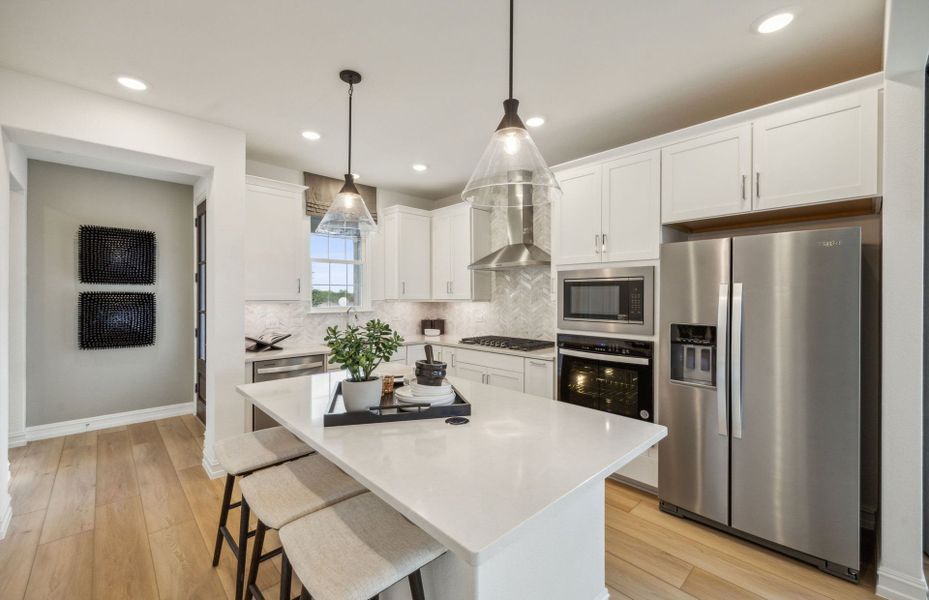 Representative furnished interior of a home built from the Alpine by Del Webb in Del Webb Sugar Land at Ryehill, Rosenberg (Image 5).