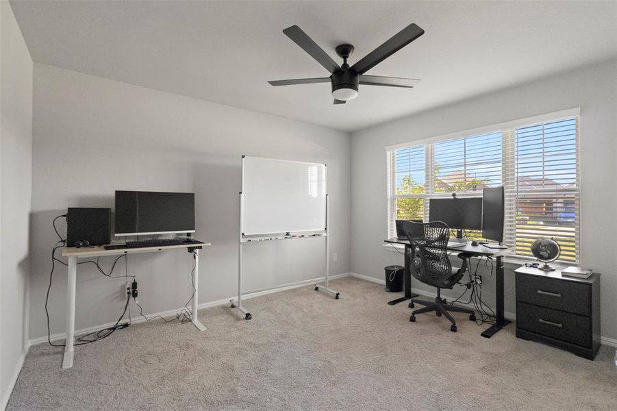 Furnished interior view inside a new home in Light Farms - Sweetwater, Celina (Image 7).
