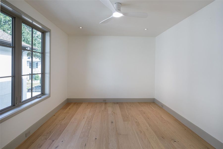 Bright, spacious, and beautifully simple. Each secondary bedroom enjoys its own private ensuite bath with equally stunning finishes, because nobody upstairs got the short end of the stick.