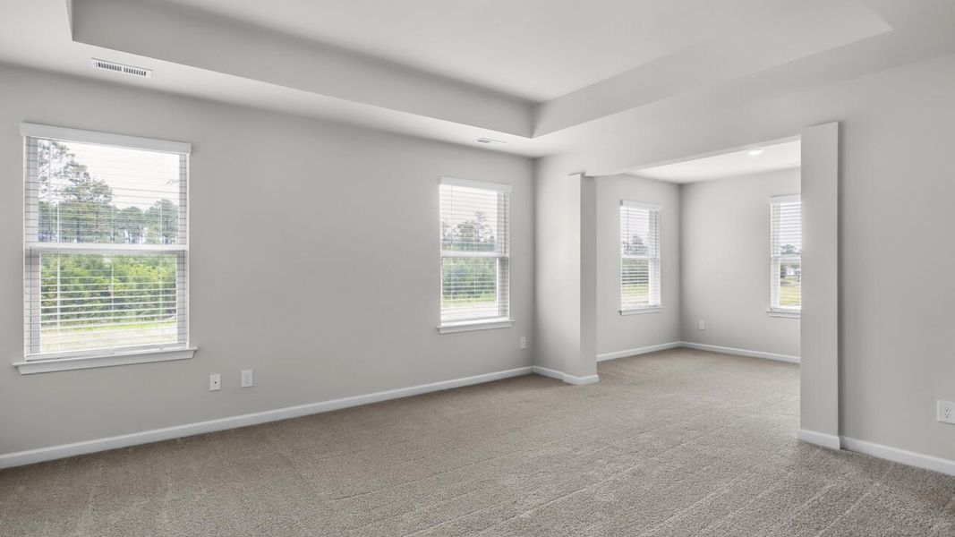 Spacious, unfurnished interior of a new home in Magnolia Ridge at Blake Farm, Wilmington (Image 31).