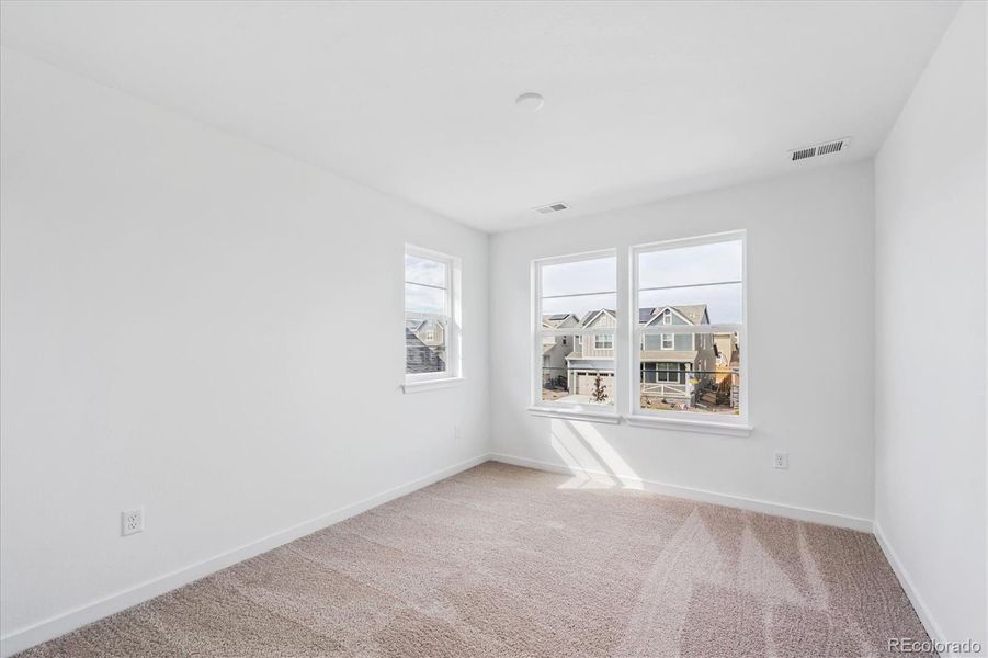 Spacious, unfurnished interior of a new home in Barefoot Lakes, Firestone (Image 12). Spacious, unfurnished interior of a new home in Barefoot Lakes, Firestone (Image 12).