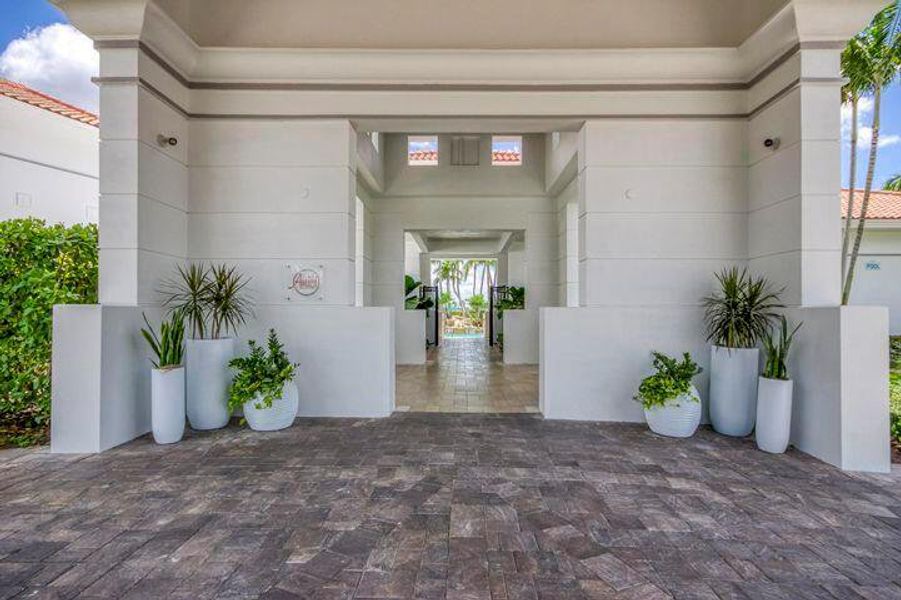 Exterior details and patio area of a home in , West Palm Beach (Image 2). Exterior details and patio area of a home in , West Palm Beach (Image 2).
