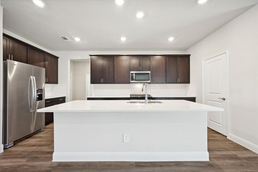 Photo is not of the actual home, but is an inspirational photo of builder’s model home and may depict options, furnishings, and/or decorator features that are not included.