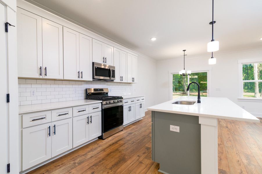 Furnished interior view inside a new home in , Charleston (Image 7).