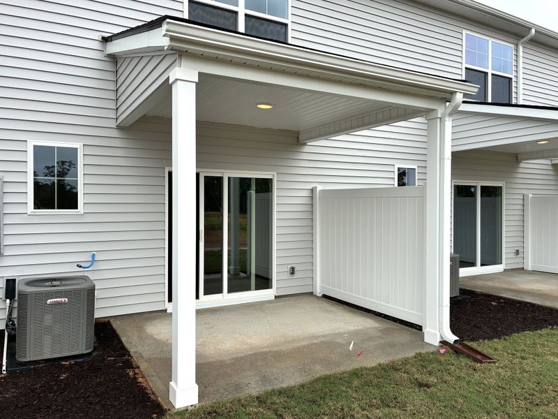 Front exterior of a new home in Reidville Town Center, Reidville, SC, highlighting curb appeal (Image 16).