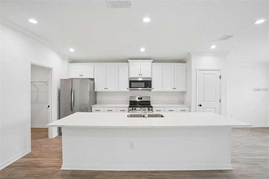 Furnished interior view inside a new home in , Ocala (Image 5).