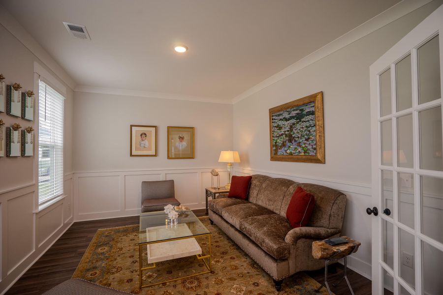 Furnished interior view inside a new home in Hewing Farms, Summerville (Image 8).
