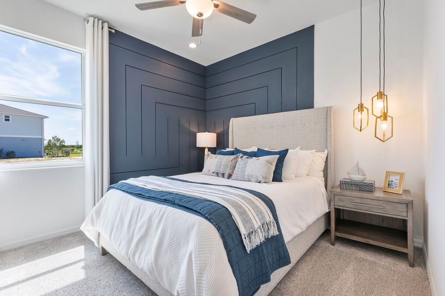 Furnished interior view inside a new home in The Sanctuary – Coastal Collection, Punta Gorda (Image 40).