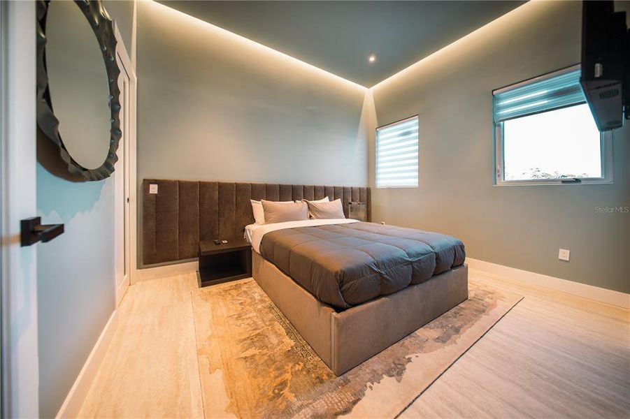 Furnished interior view inside a new home in , Sarasota (Image 9).