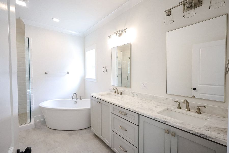 Furnished interior view inside a new home in Baker Road, Birchwood (Image 10).