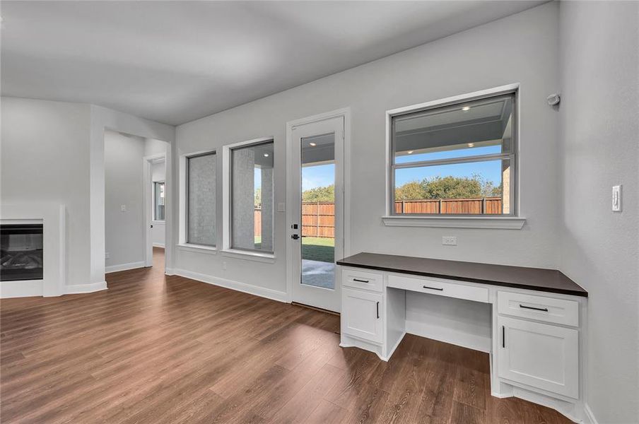 Spacious, unfurnished interior of a new home in South Pointe  Cottage Series, Mansfield (Image 13).