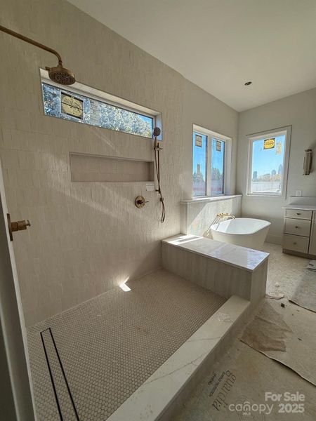 Furnished interior view inside a new home in , Charlotte (Image 7). Furnished interior view inside a new home in , Charlotte (Image 7).