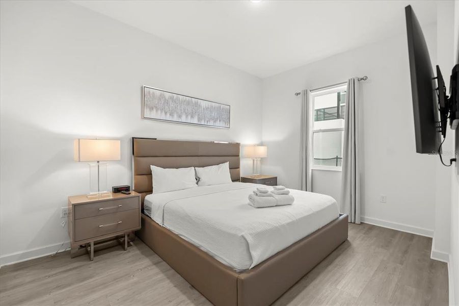 Furnished interior view inside a new home in , Davenport (Image 14).