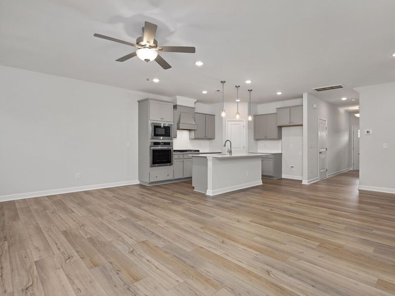 Spacious, unfurnished interior of a new home in Springvale, Fuquay Varina (Image 23).