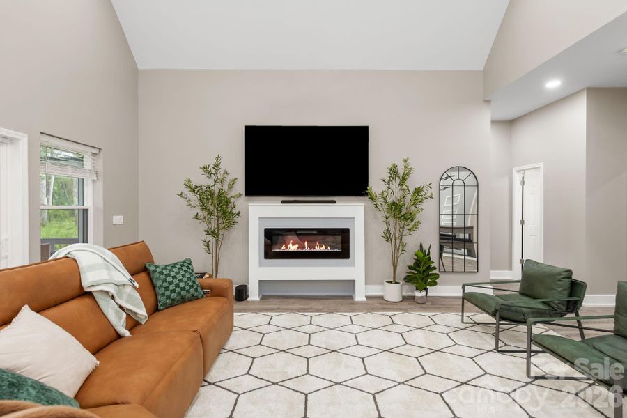 Furnished interior view inside a new home in , Bessemer City (Image 34).
