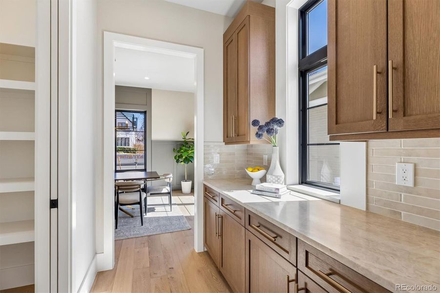 Furnished interior view inside a new home in , Denver (Image 30).