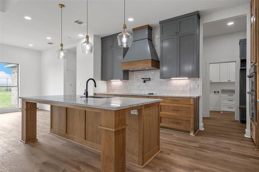 Furnished interior view inside a new home in , Hewitt (Image 11).