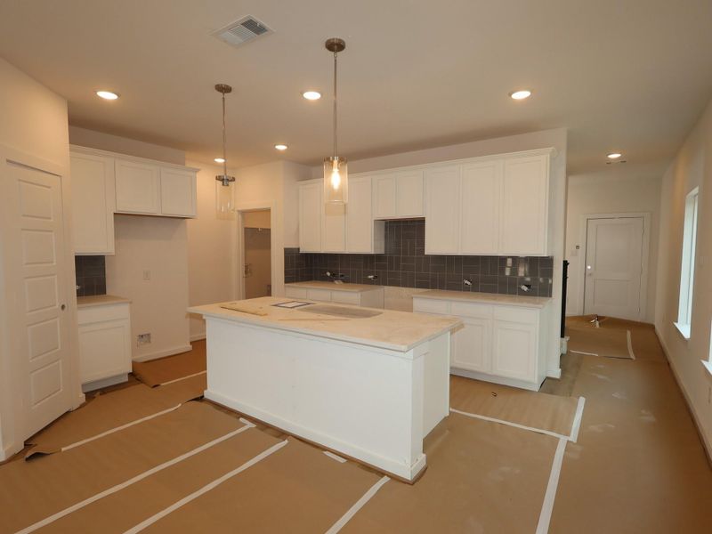 In-progress construction of a new home in Marvida, Cypress, TX (Image 4).