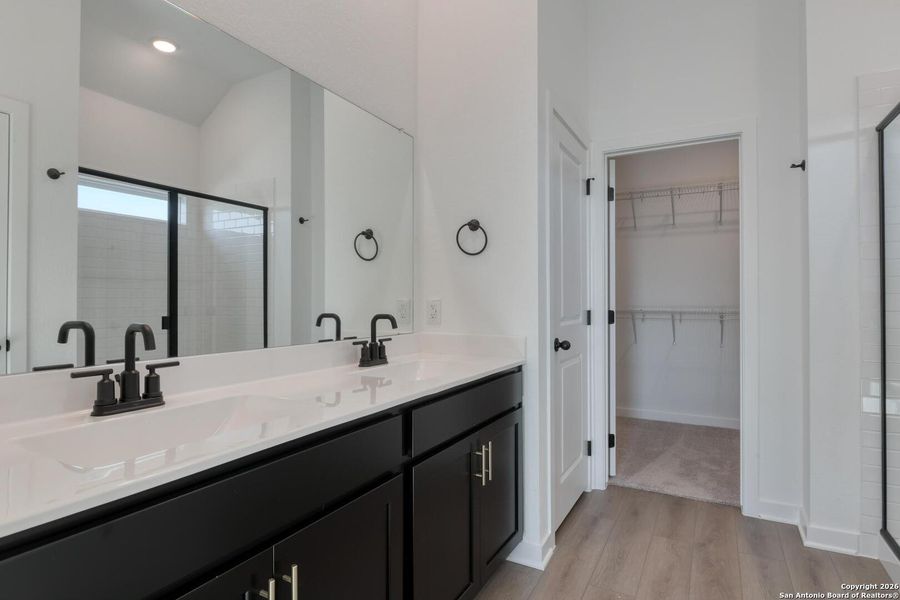 Furnished interior view inside a new home in Arcadia Ridge, San Antonio (Image 6).