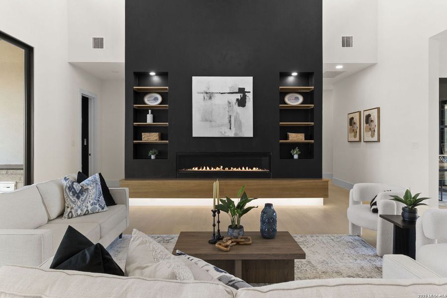 Furnished interior view inside a new home in , Boerne (Image 28). Furnished interior view inside a new home in , Boerne (Image 28).