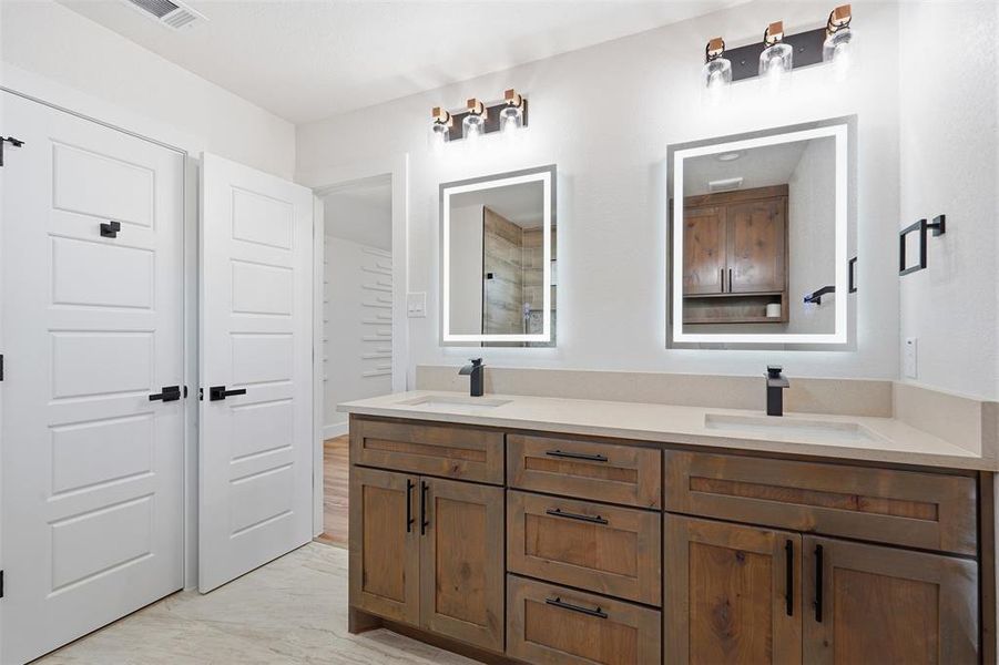 Furnished interior view inside a new home in , White Settlement (Image 11).