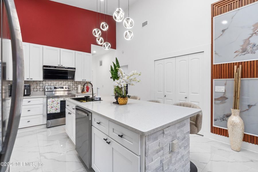 Furnished interior view inside a new home in , Jacksonville (Image 6).